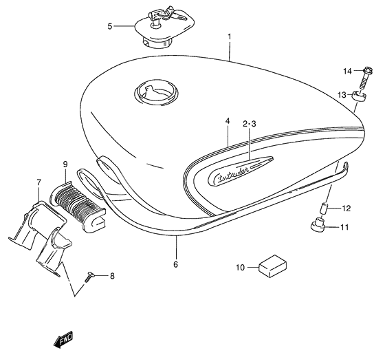 Tank fuel              

                  Model k2