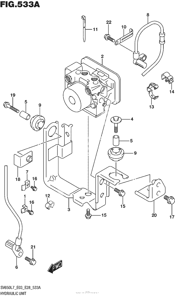Hydraulic Unit (Sv650Al7 E28)
