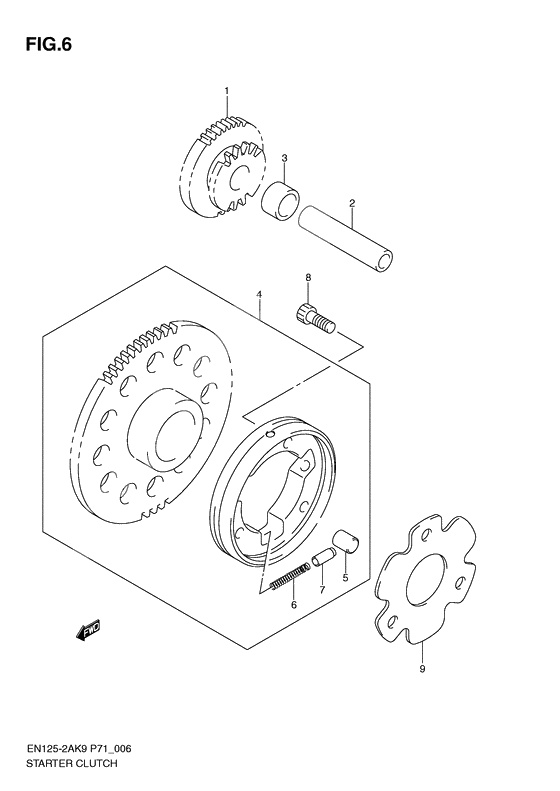 Starter clutch