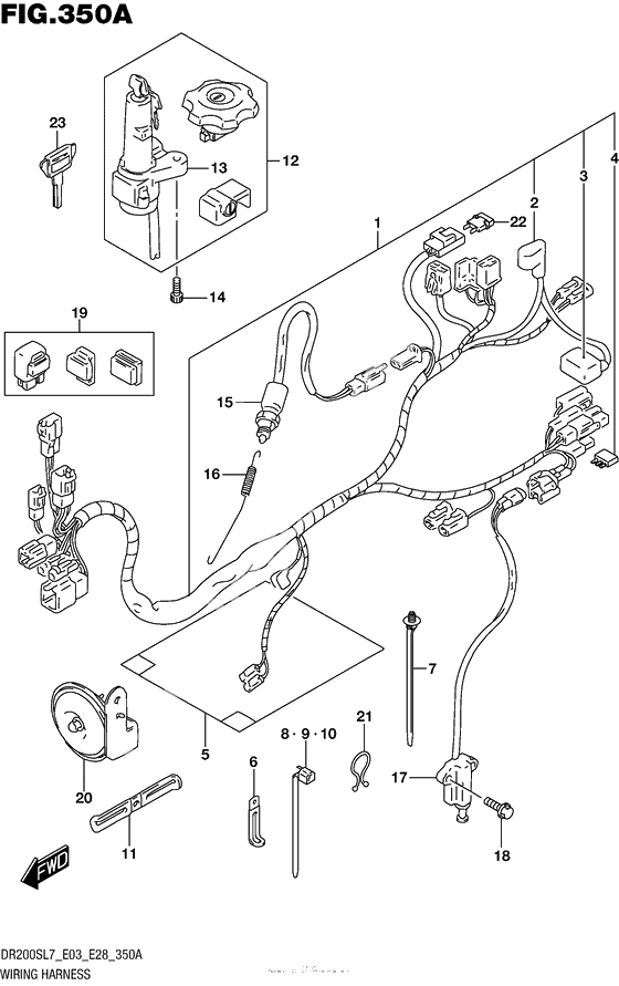 Wiring Harness (Dr200Sl7 E03)