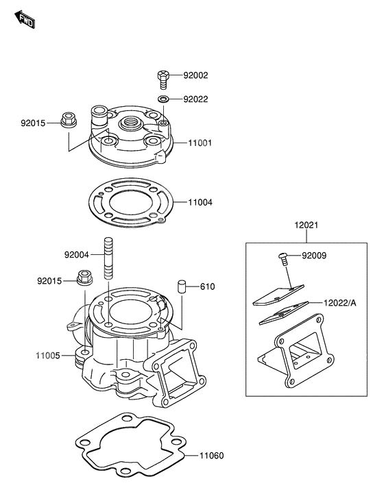 Cylinder head/cylinder