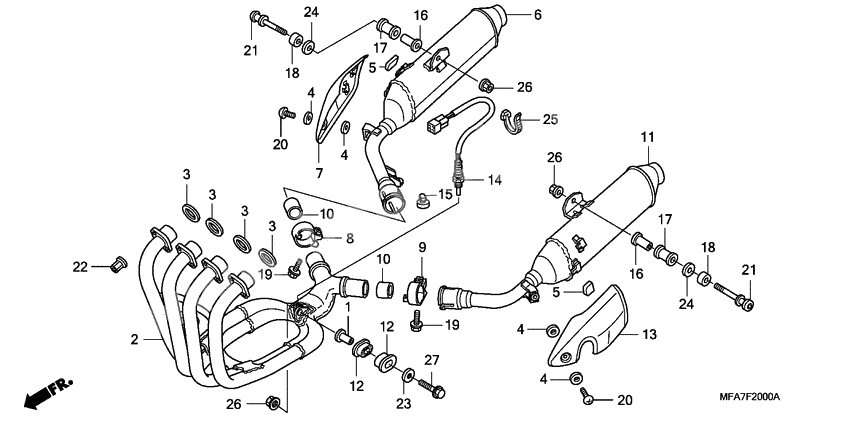 Exhaust muffler