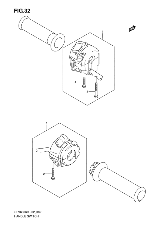 Handle switch