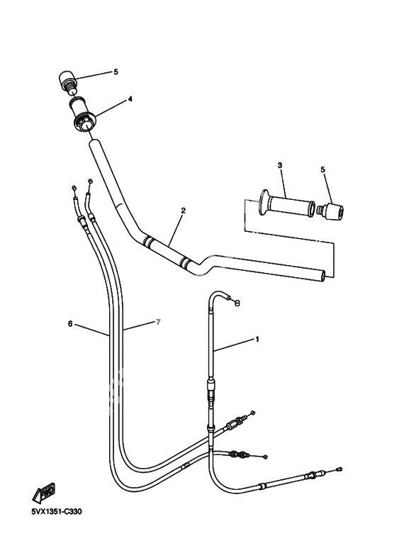 Руль & Тросики