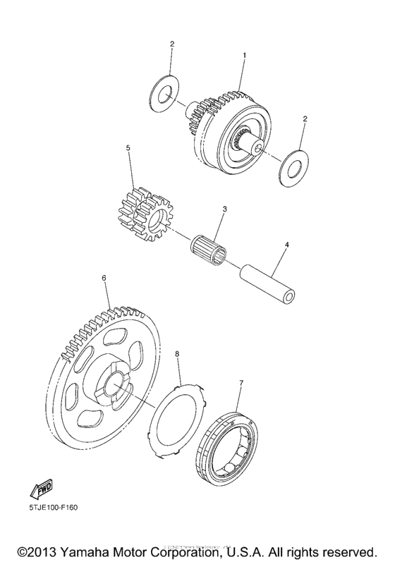 Привод стартера