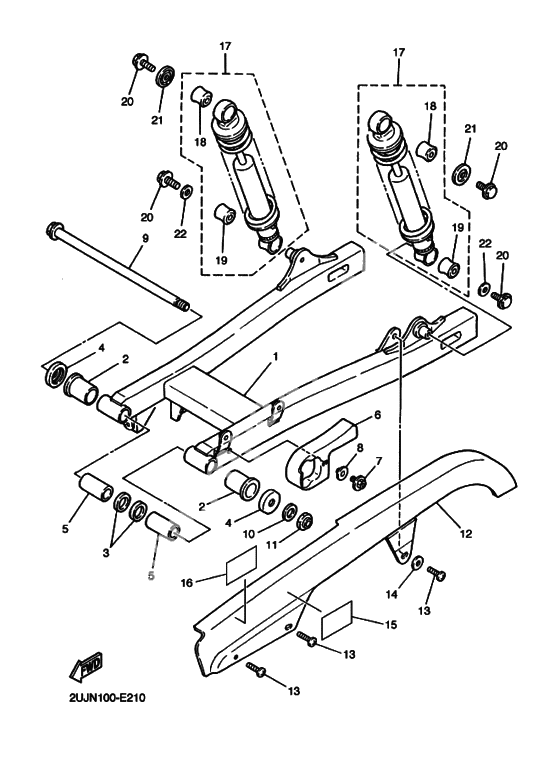 Задний рычаг & Подвеска