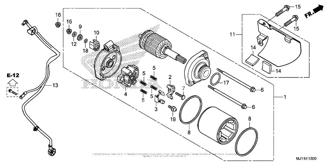 Стартер электрический