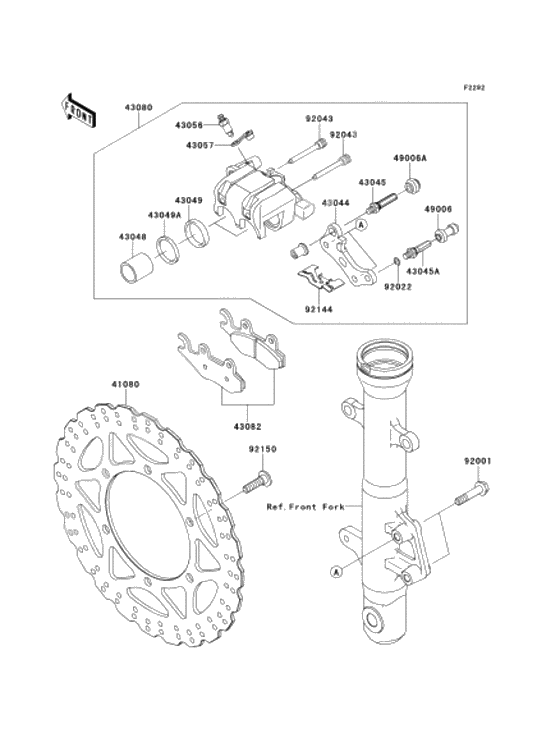 Front brake