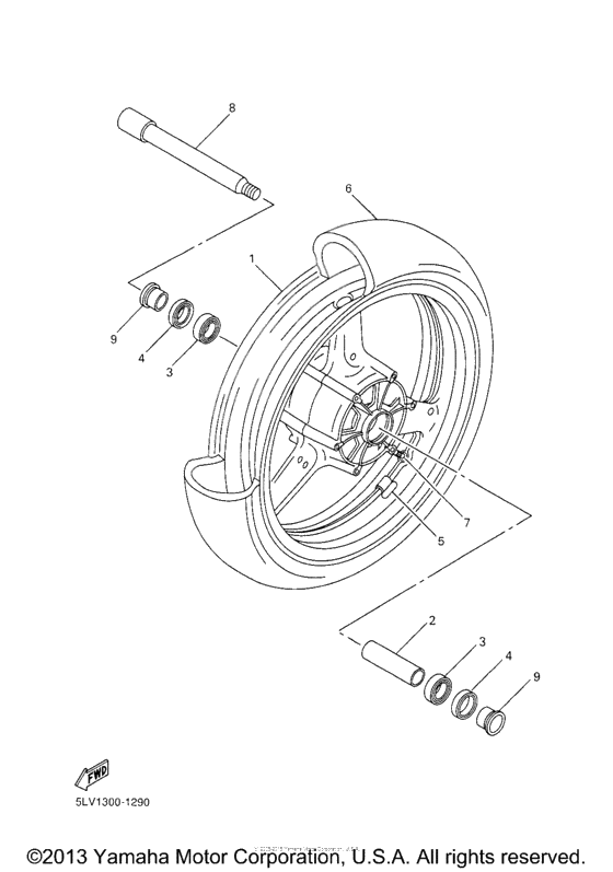 Front wheel