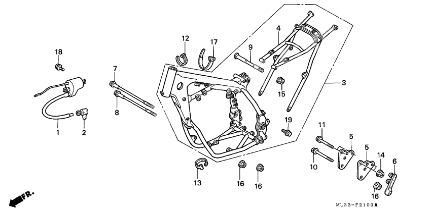 Frame body              

                  CR500RL/RM