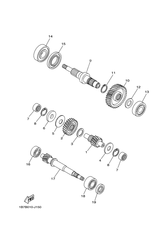 Transmission & transaxle assembly