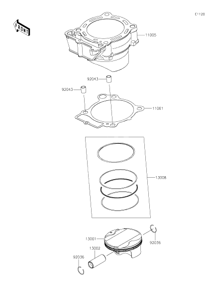 Cylinder/Piston(s)