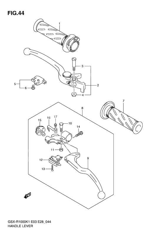 Handle lever