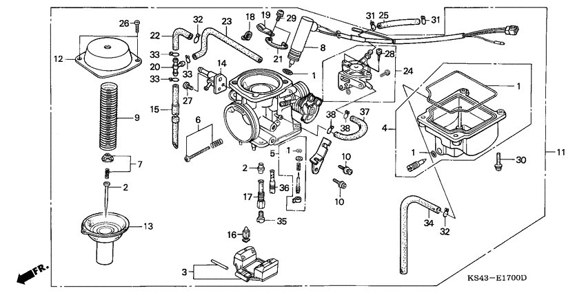 Carburetor assy