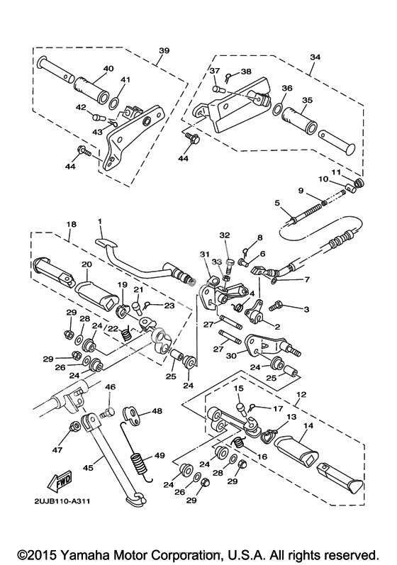 Подножки & Подставка