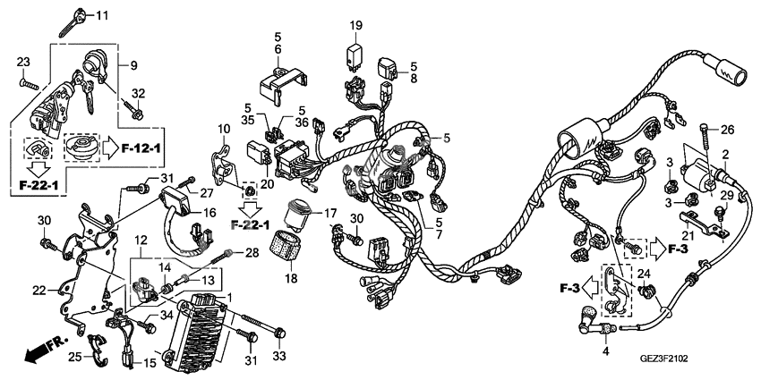 Harness wire              

                  NPS508/9