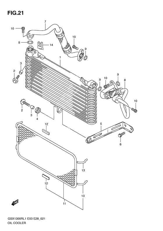 Oil cooler