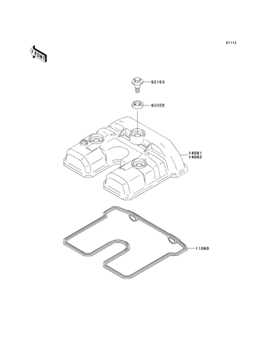 Cylinder head cover