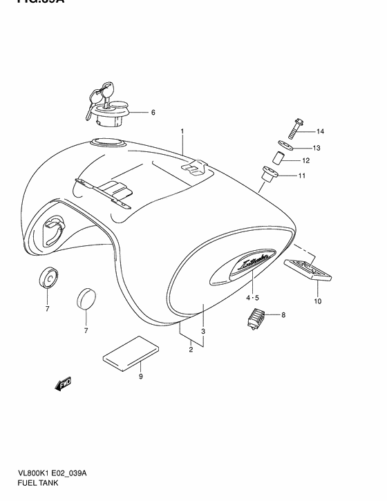 Tank fuel              

                  Model k2