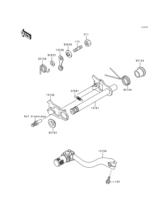 Gear change mechanism