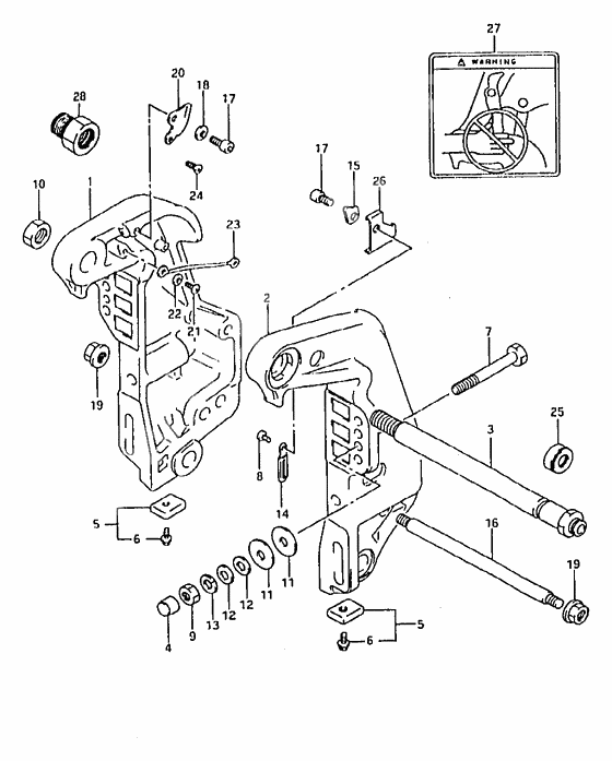 Clamp bracket