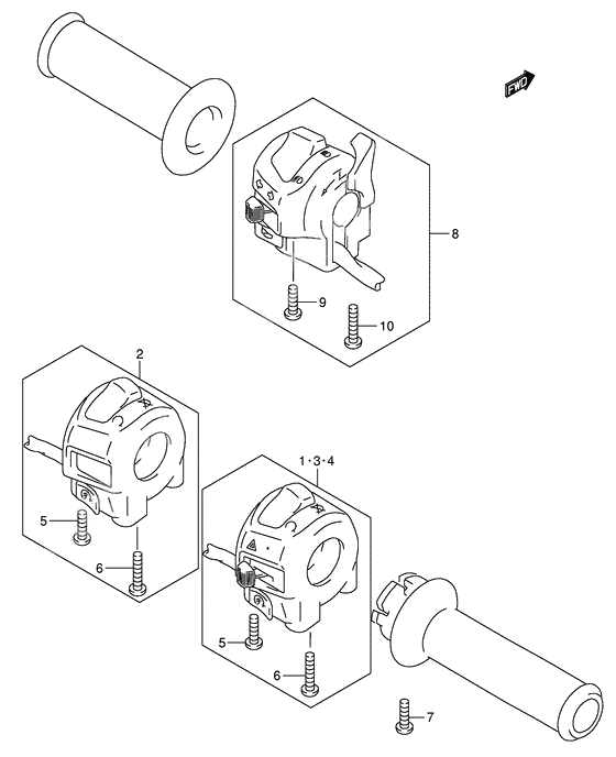 Handle switch              

                  Gsf1200sk3/sk4/sk5/szk5