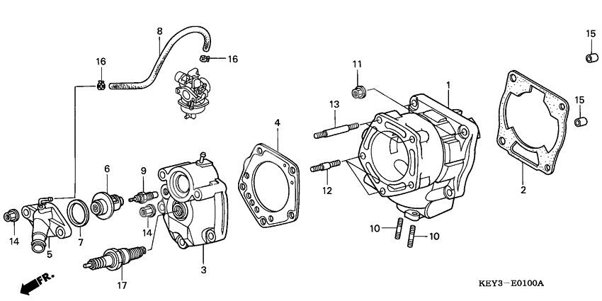 Cylinder head/cylinder