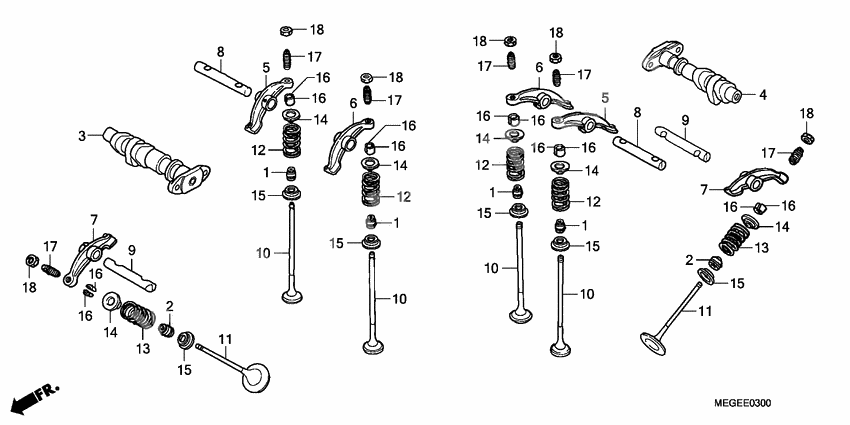 Camshaft assy