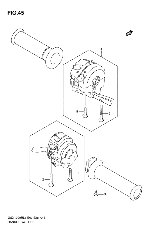 Handle switch