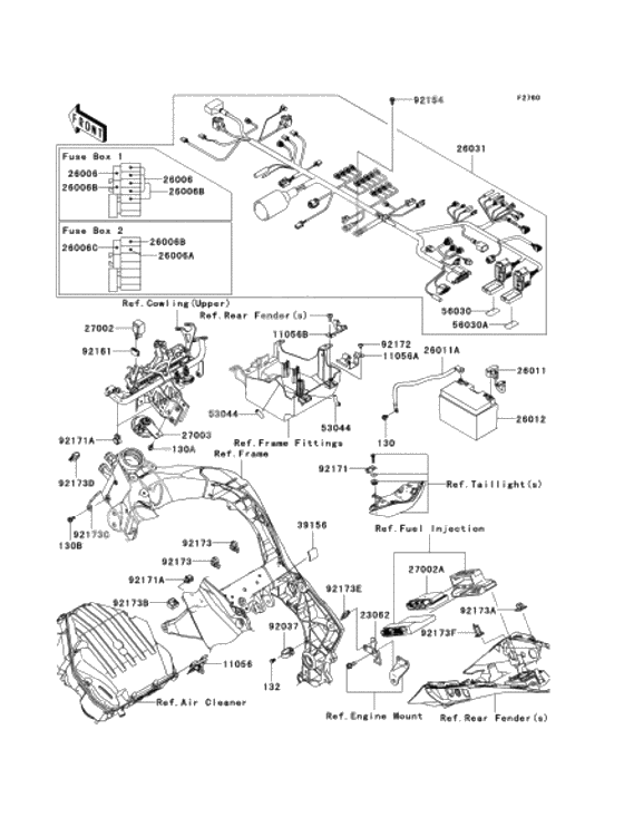 Chassis electrical equipment