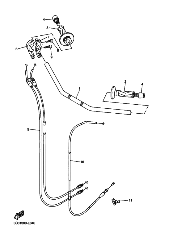 Steering handle