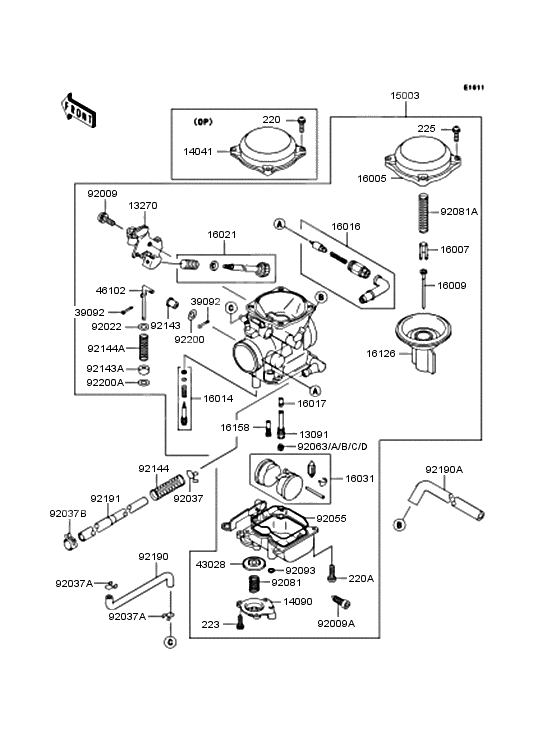 Carburetor              

                  VN400-C1‾C5