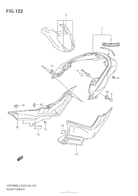 Rear Fender (Vzr1800Z L2 E03)