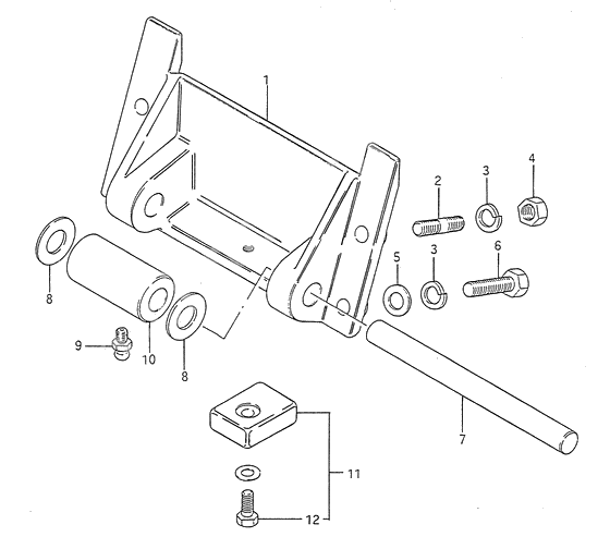 Cylinder support