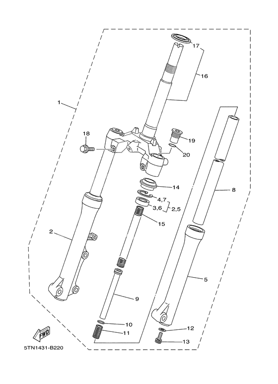 Front fork