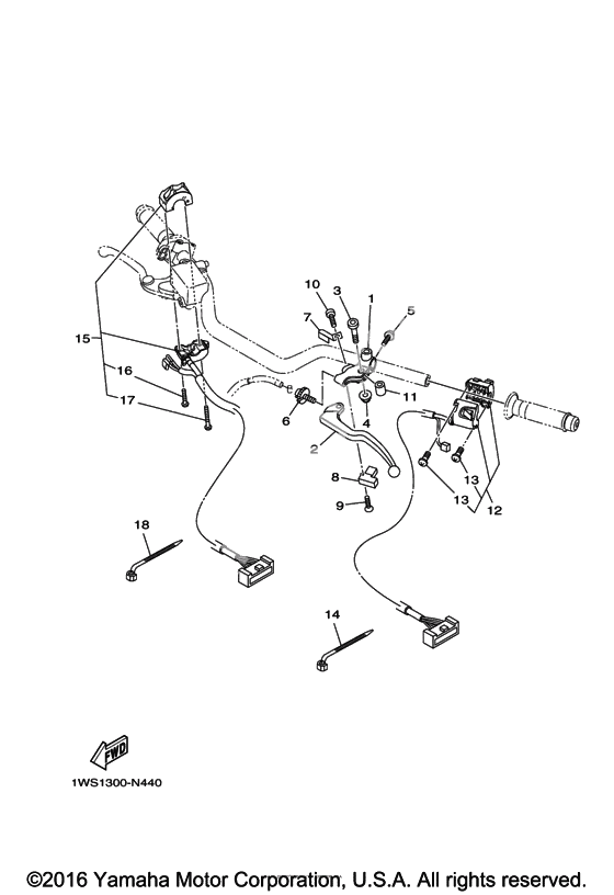 Пульт управления рулевой & Рычаг