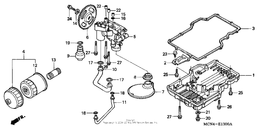 Oil pan