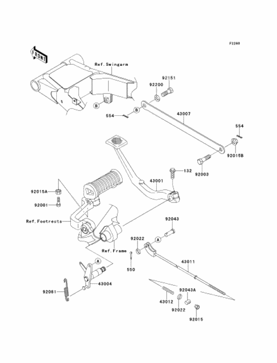 Brake pedal