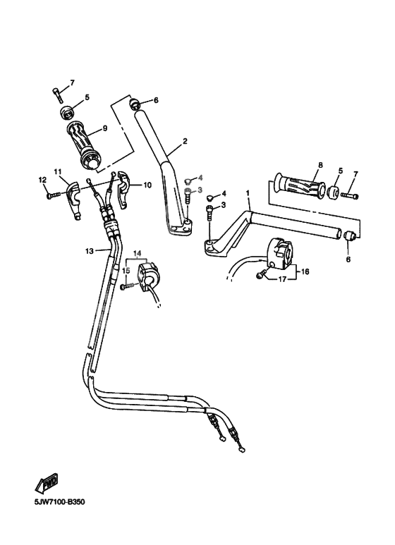 Steering handle