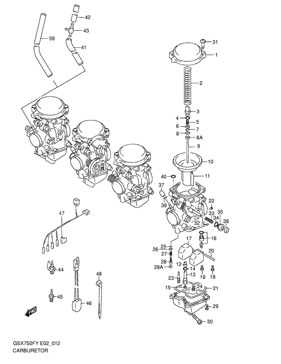 Carburetor assy