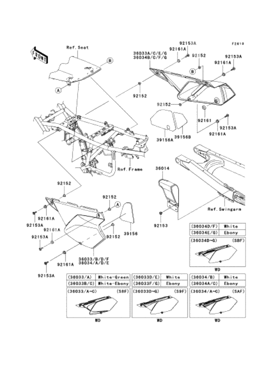 Side covers/chain cover              

                  S8F‾SBF