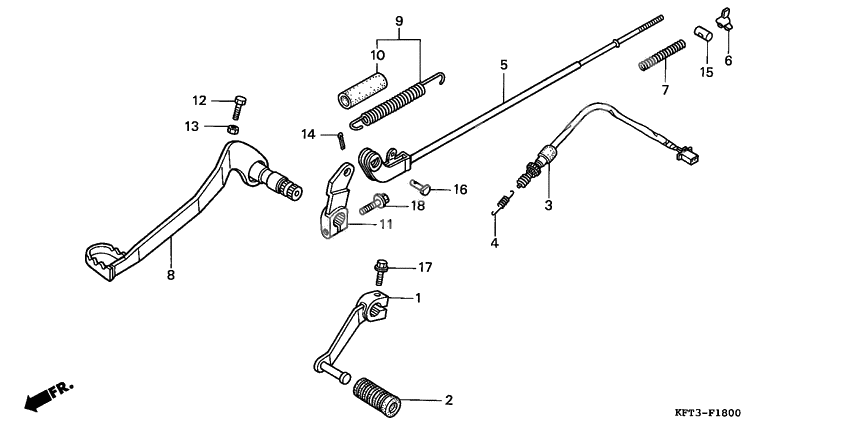 Brake pedal assy