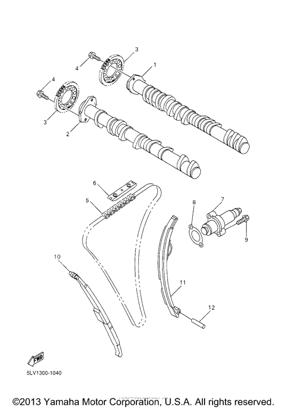 Camshaft chain