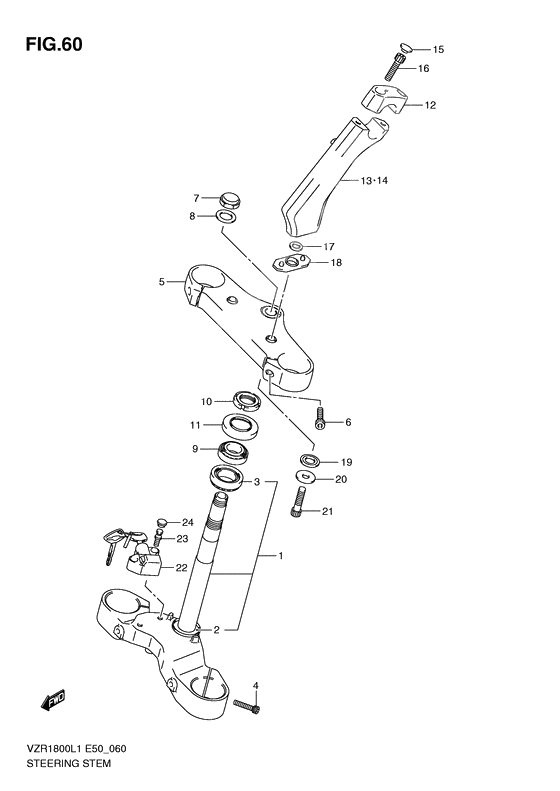 Steering stem