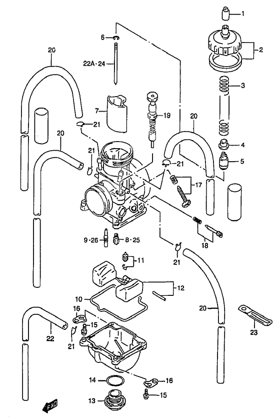 Carburetor assy              

                  Model v