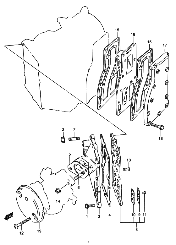 Inlet case