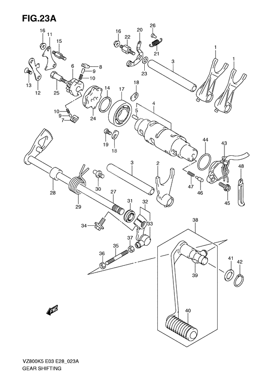 Gear shifting              

                  Model k9