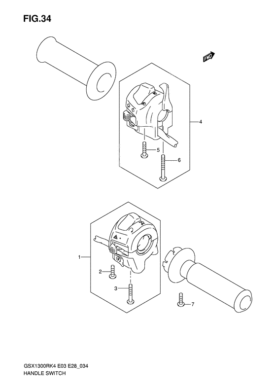 Handle switch