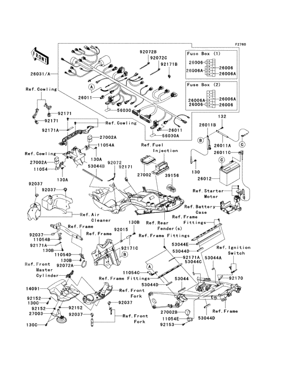 Chassis electrical equipment(1/2)