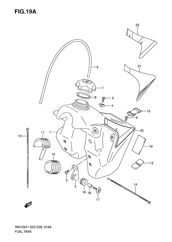 Tank fuel              

                  Model k4/k5/k6